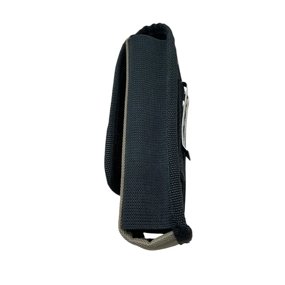 CLC Custom LeatherCraft Khaki Black Ballistic Polyester Cell Phone Holster Pouch